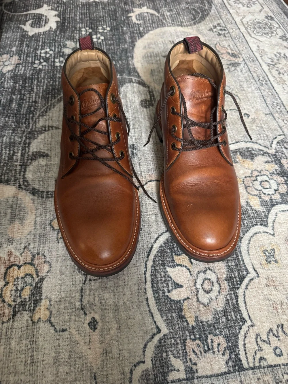 Cole Haan Holland Grand British Men's Leather Chukka Boots - US 10, Brown
